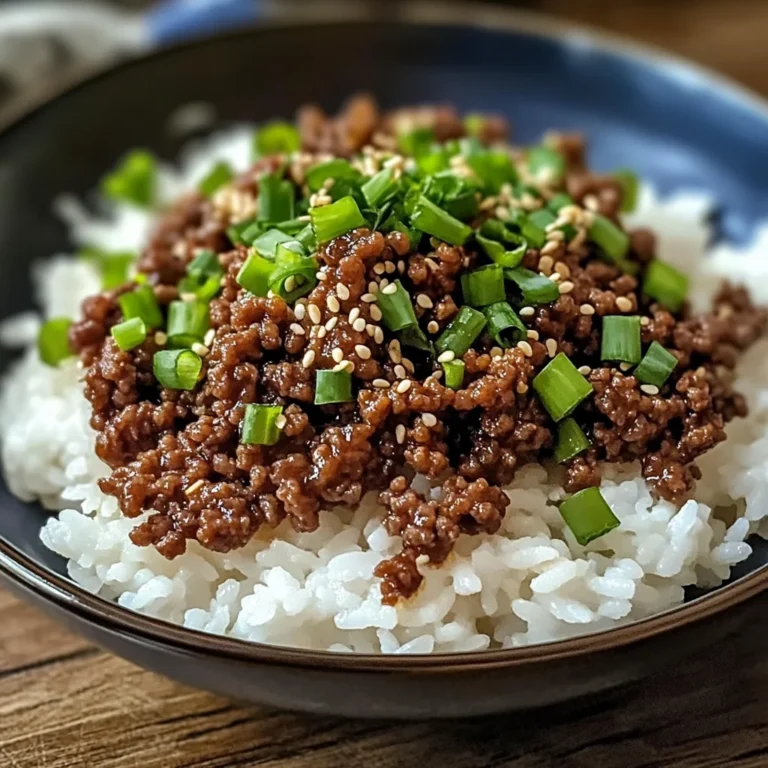 Boeuf Haché Coréen