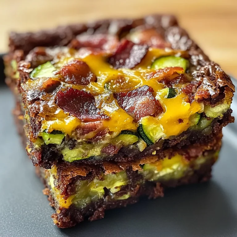 Brownie salé original et gourmand
