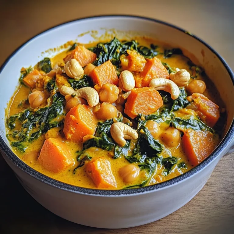 Curry végétarien coloré et nutritif