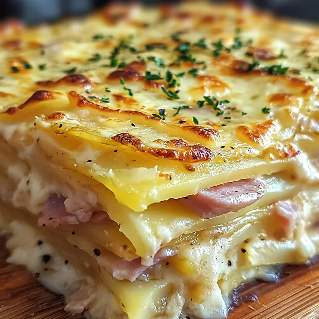 Lasagnes de Pommes de Terre Gourmandes