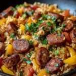 Poêlée Saucisse Riz