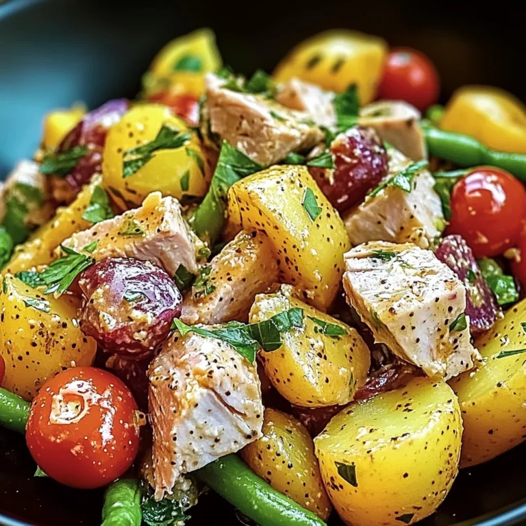 Salade de Pommes de Terre au Thon
