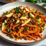 Salade végétarienne fraîche et croquante