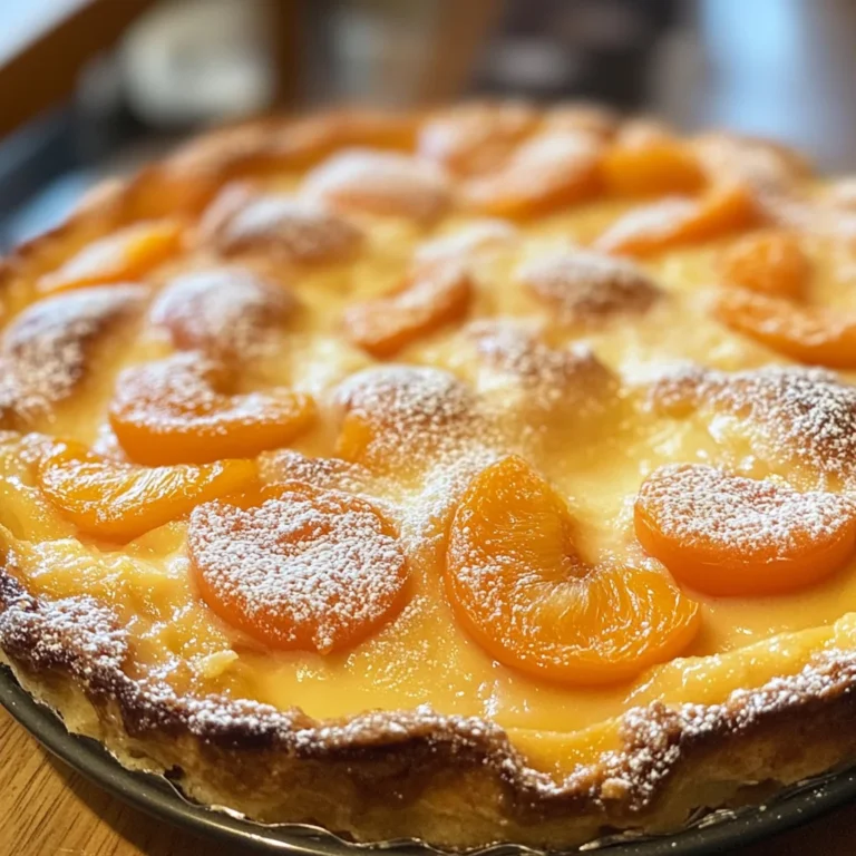 Clafoutis aux abricots