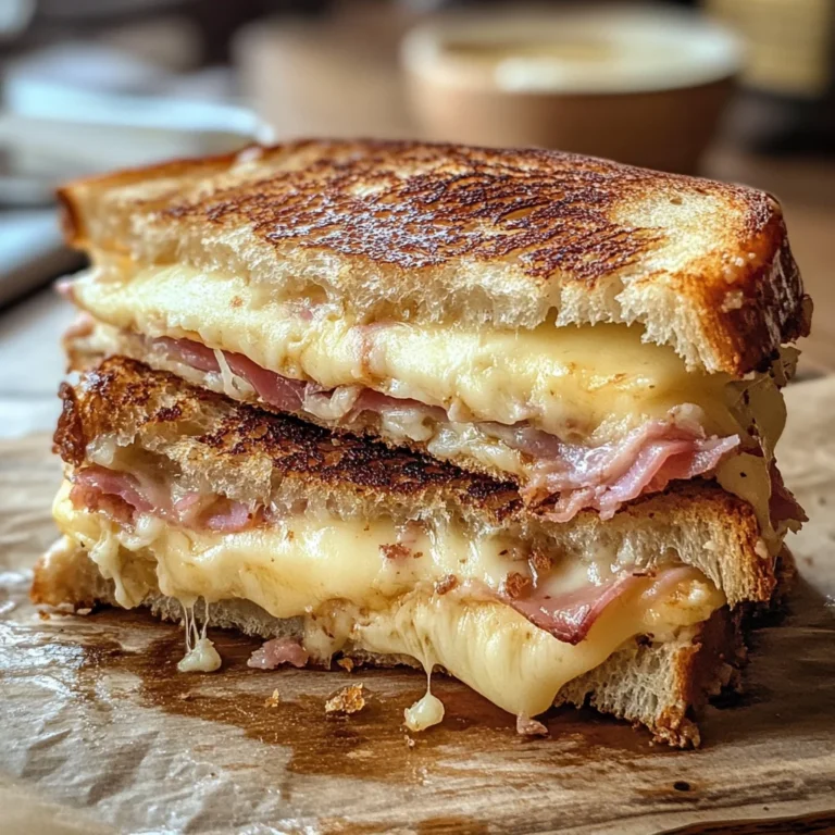 Croque Monsieur Montagnard Savoureux et Réconfortant