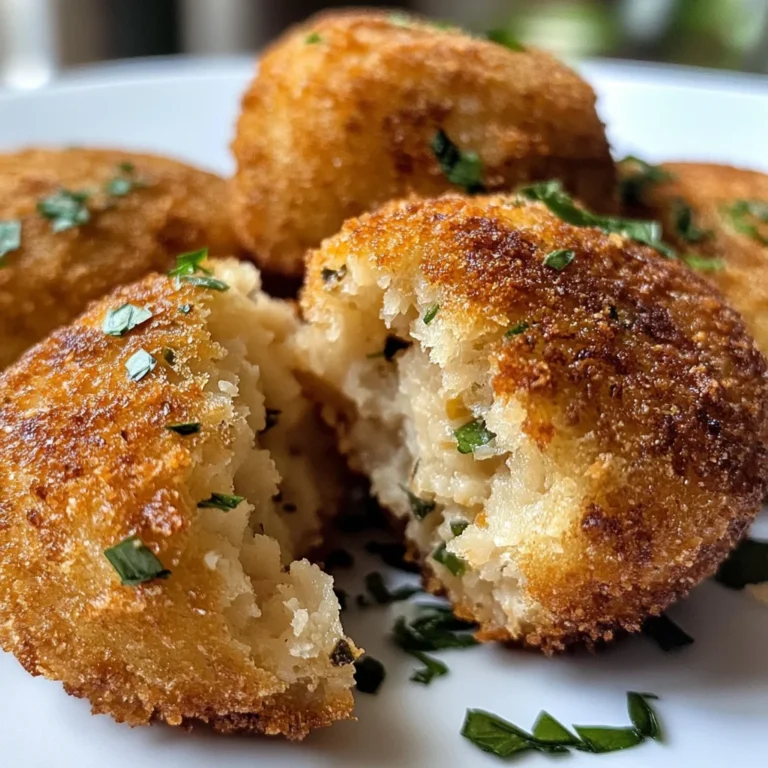 Croquettes de Thon aux Herbes Fraîches