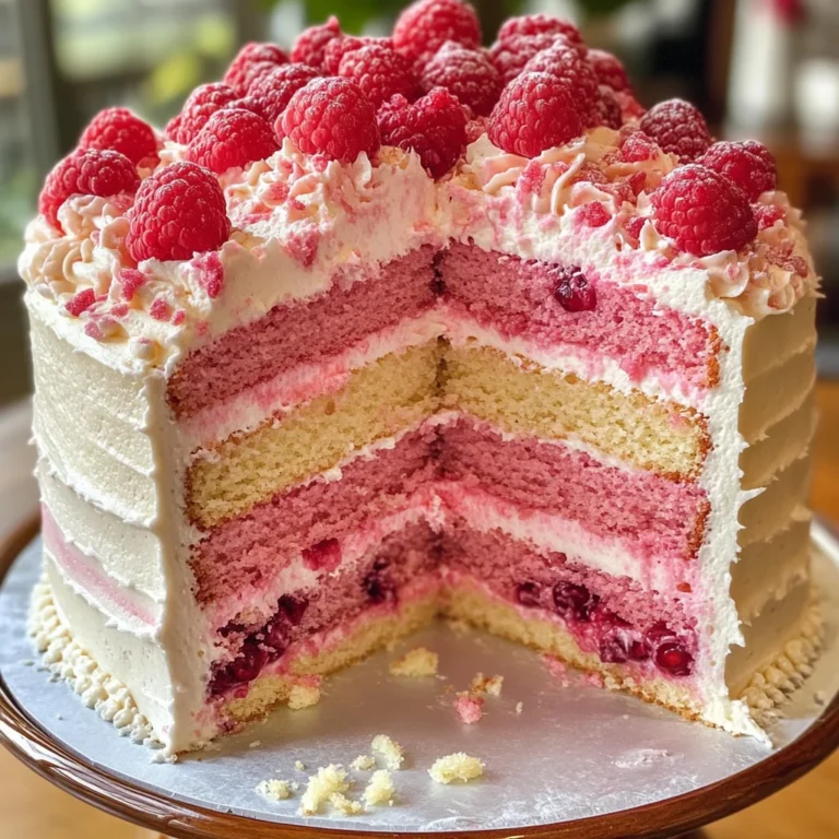 Délicieux framboisier très facile à faire – Recette inratable