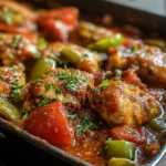 Marmite de poulet façon espagnole