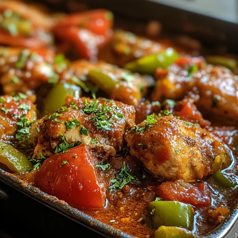 Marmite de poulet façon espagnole