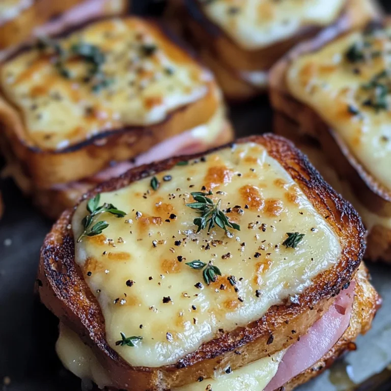 Mini Croque-Monsieur Apéritif