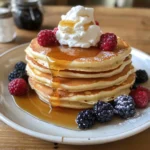 Pancakes au Yaourt Moelleux et Aériens