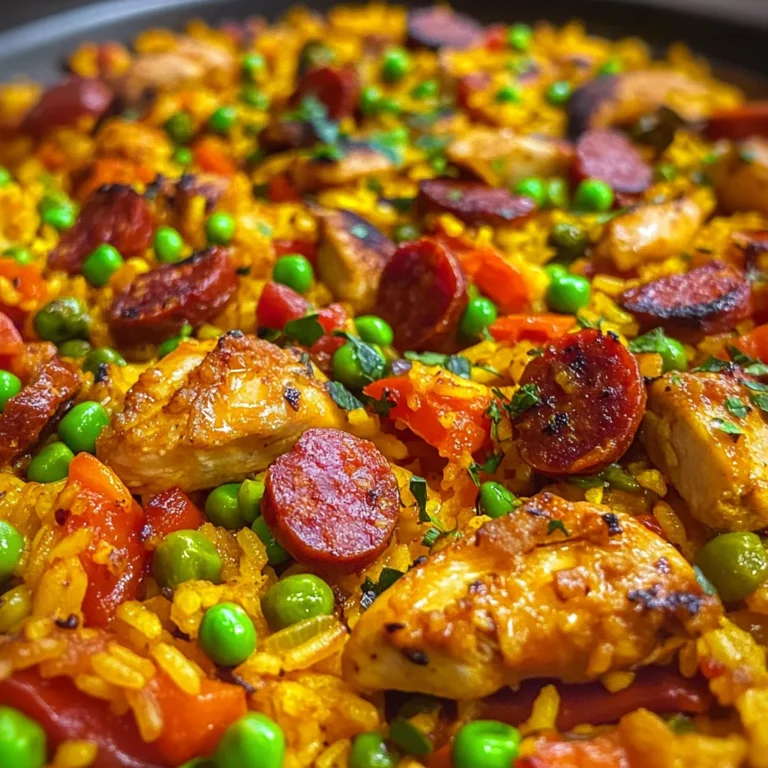 Recette de paella au poulet et chorizo : un plat savoureux à partager