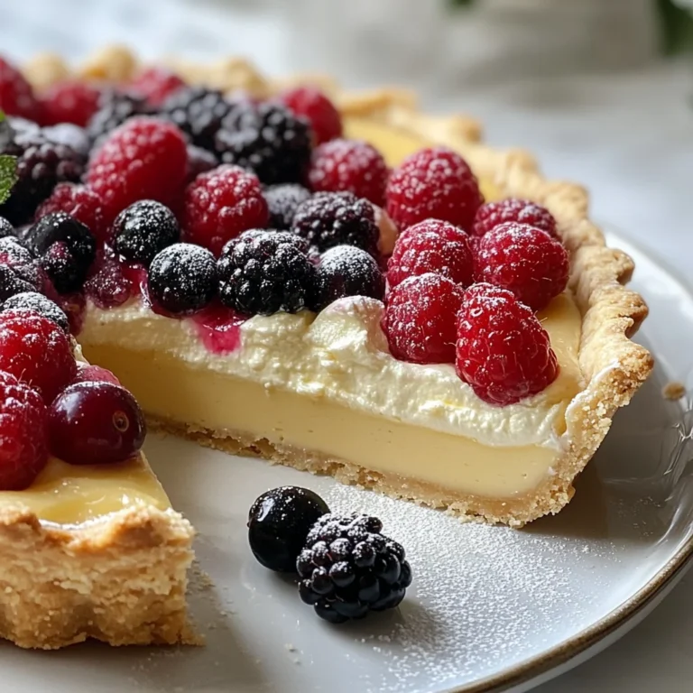 Tarte Fondante au Mascarpone : Un Délice Crémeux à Découvrir