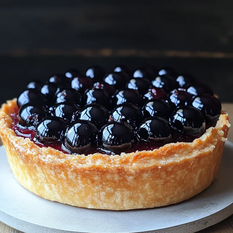 Tarte briochée aux mûres et à la crème d'amandes