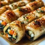 Baked Vegetable Rolls : Une Explosion de Saveurs et de Textures Incroyable