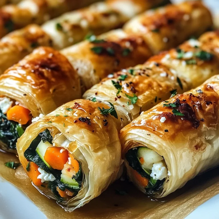 Baked Vegetable Rolls : Une Explosion de Saveurs et de Textures Incroyable