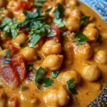Curry de Pois Chiches, Tomate et Cacahuète : Un Voyage Culinaire Incroyable