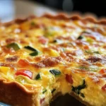 Quiche Sans Pâte : Une Option Légère et Incroyable à 5 Ingrédients