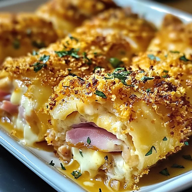 Roulés de Poulet Cordon Bleu : Une Recette Incroyable et Ultime à Réaliser