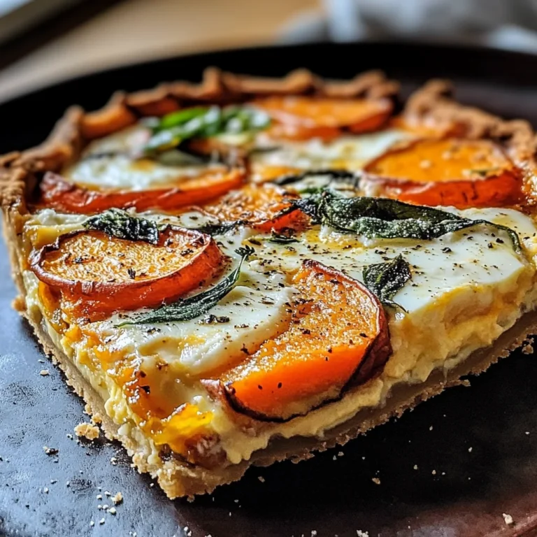 Tarte Salée Sans Farine à la Patate Douce : Une Alternative Incroyable et Colorée