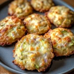 Cookies Salés Courgette, Parmesan & Oignon Rouge