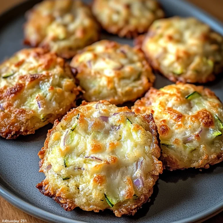 Cookies Salés Courgette, Parmesan & Oignon Rouge