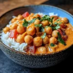 Curry de Pois Chiches, Tomate et Cacahuète : Un Voyage Culinaire Incroyable