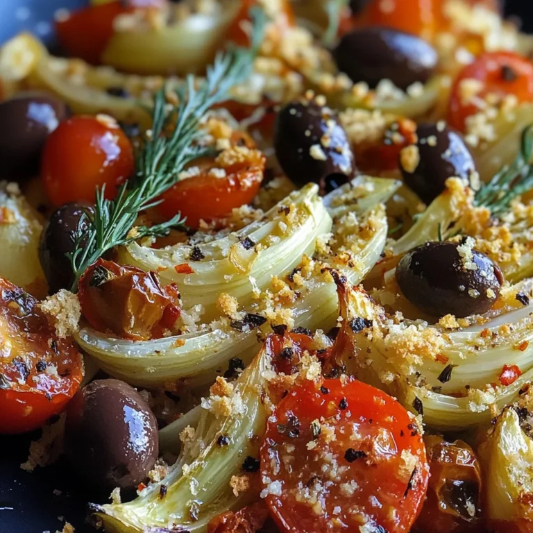 Fenouil méditerranéen au four