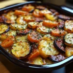 Gratin de légumes au paprika et chorizo