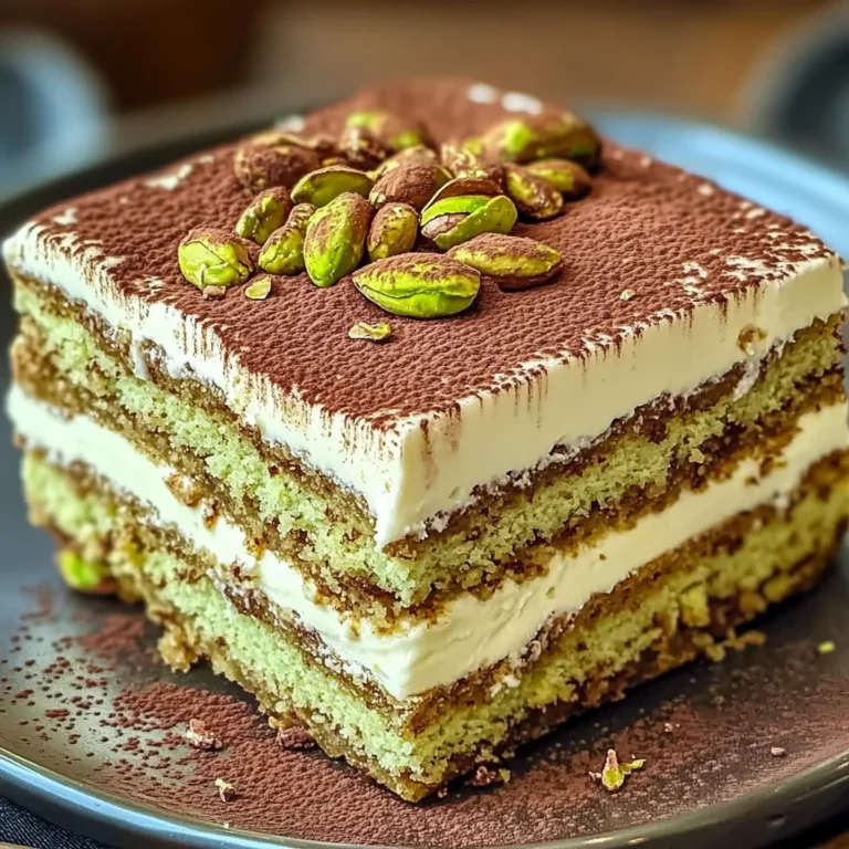 Le Meilleur Tiramisu à la Pistache