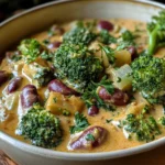 Plat végétal crémeux et gourmand