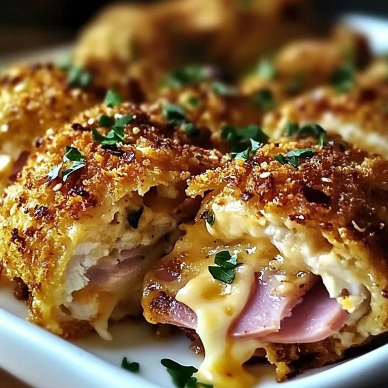 Roulés de Poulet Cordon Bleu : Une Recette Incroyable et Ultime à Réaliser