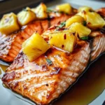 Saumon au miel et à l'ananas – Une explosion de saveurs tropicales