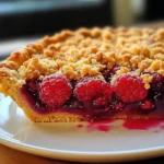 Tarte Crumble aux Framboises