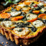 Tarte Salée Sans Farine à la Patate Douce : Une Alternative Incroyable et Colorée