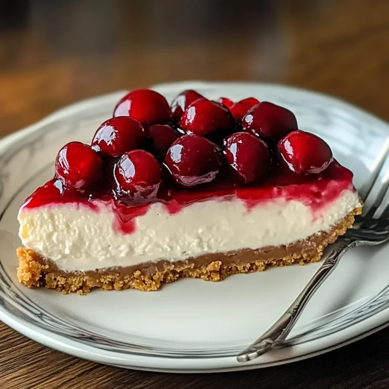 Cheesecake Sans Cuisson