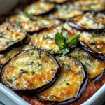 Gratin d’aubergines savoureux