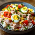 Lunch frais et complet