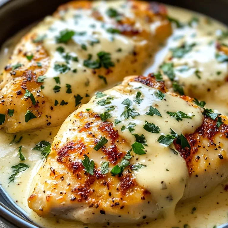 Poulet au fromage à la crème
