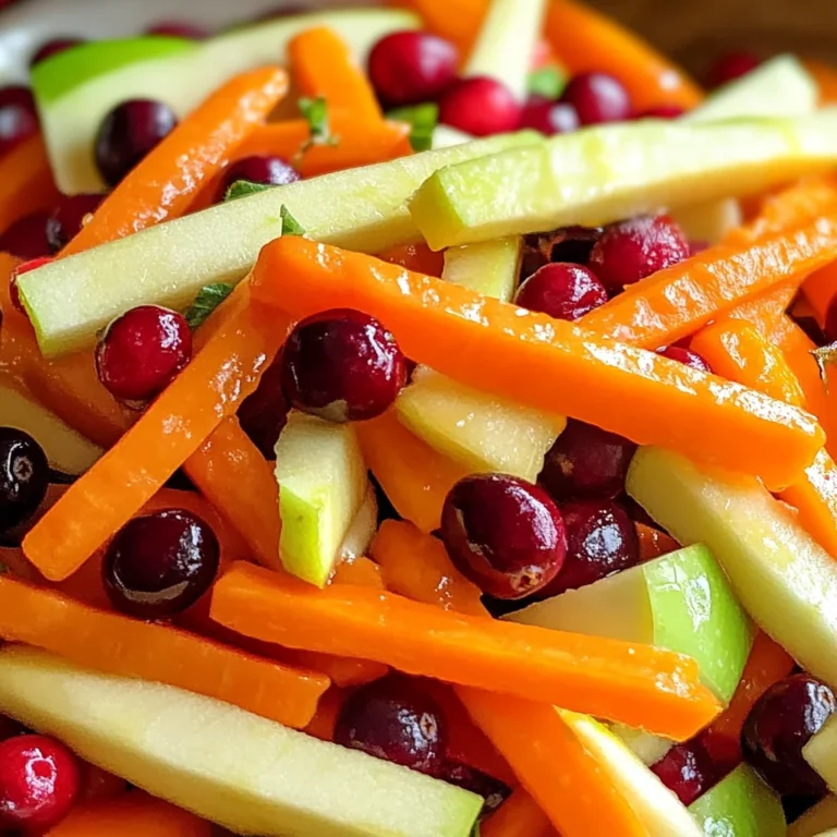 Salade détox pomme et carotte